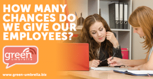 How many chances do we give our employees?