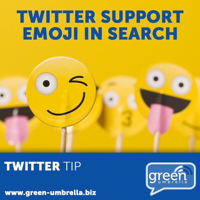 Twitter Tip: Twitter Support Emoji in Search