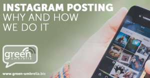 Instagram posting – why and how we do it