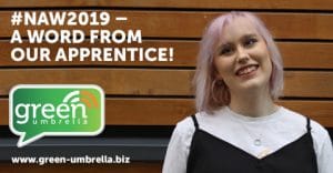 #NAW2019 - A word from our Apprentice!
