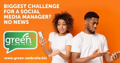 Biggest challenge for a social media manager? No News
