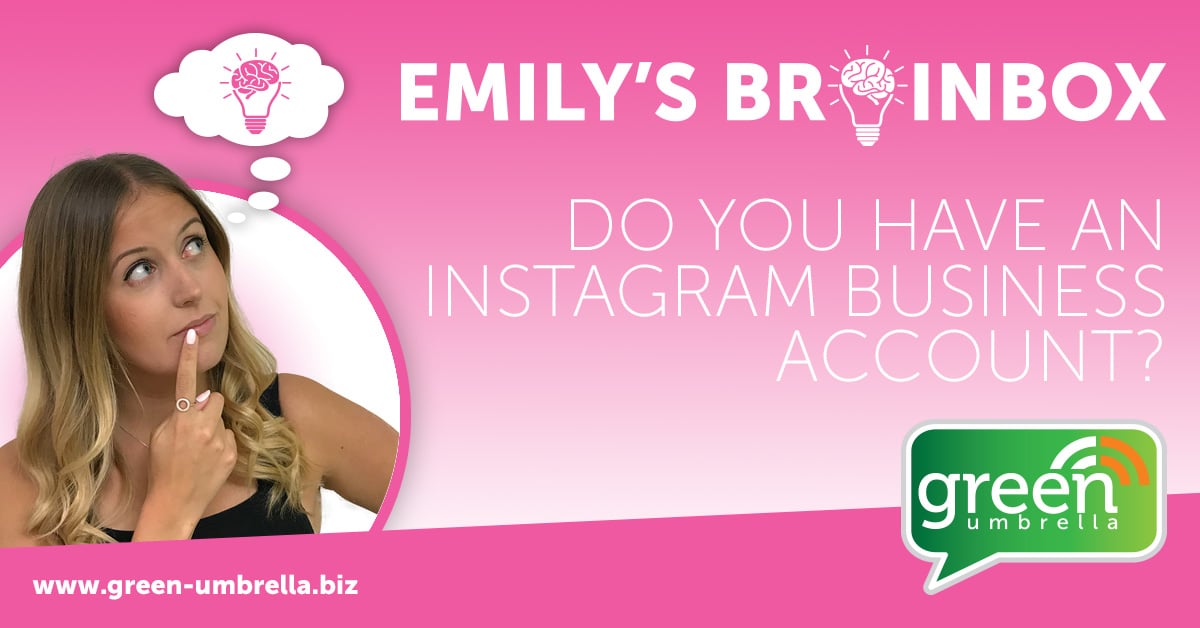 Do you have an instagram business account