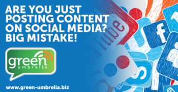 Are You Just Posting Content On Social Media? Big Mistake! Social media strategy